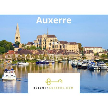 Le Repere Des Sommeliers - Sejour A Auxerre Exterior foto